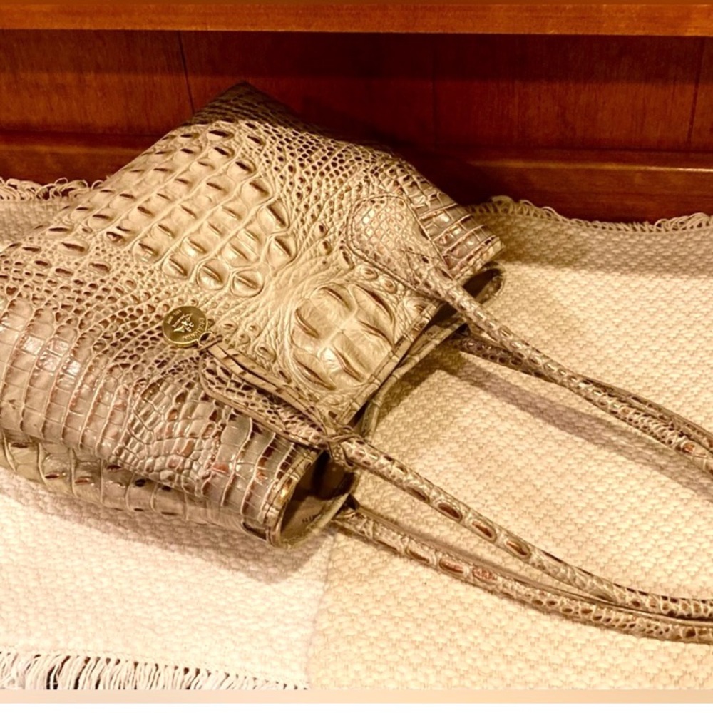 🤎🌟EUC Brahmin Expandable Anytime Tote in Savino Melbourne🌟 - Picture 6 of 12